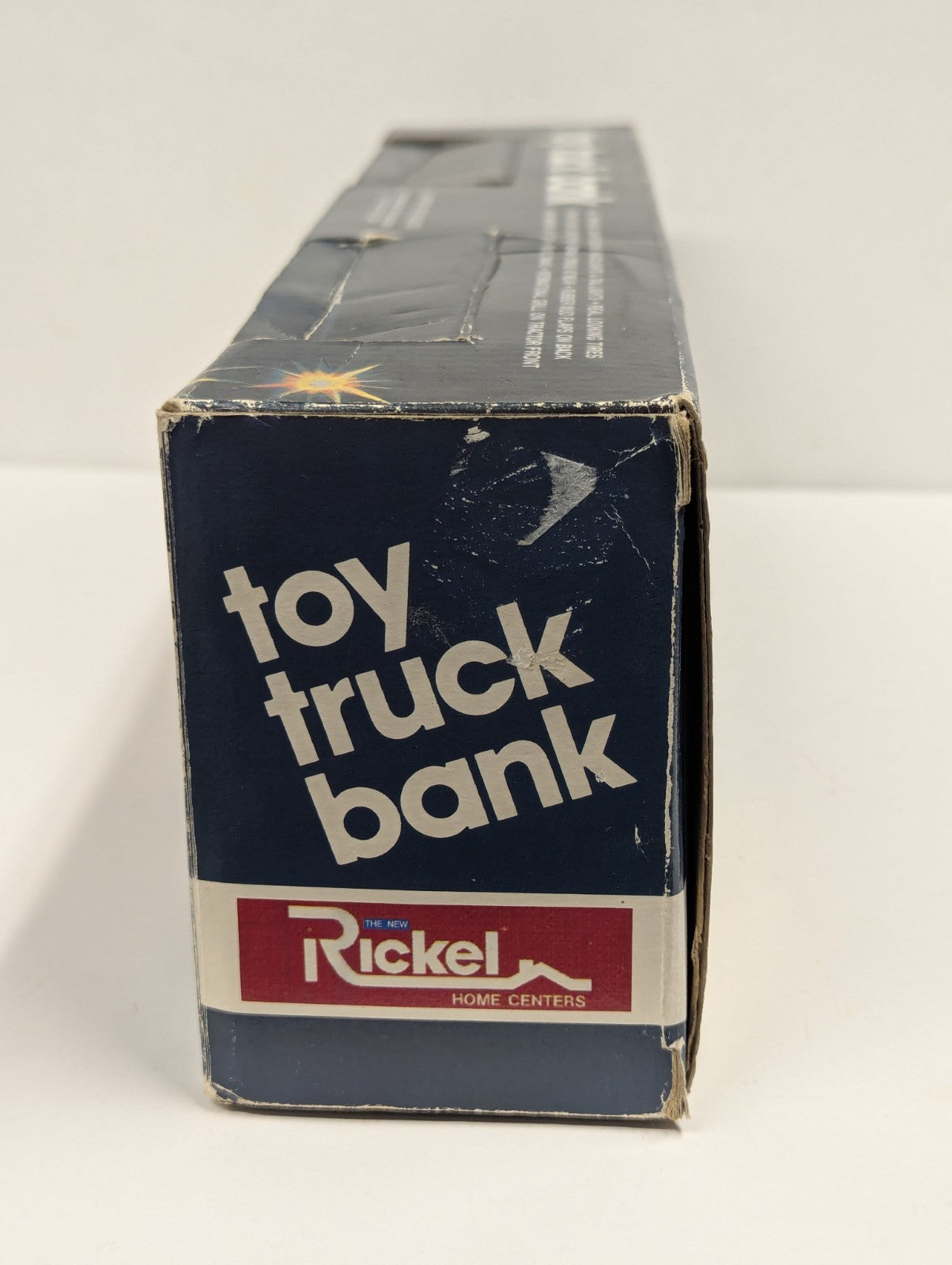 VINTAGE RICKEL TOY TRUCK BANK (Semi-Truck) IN ORIGINAL BOX
