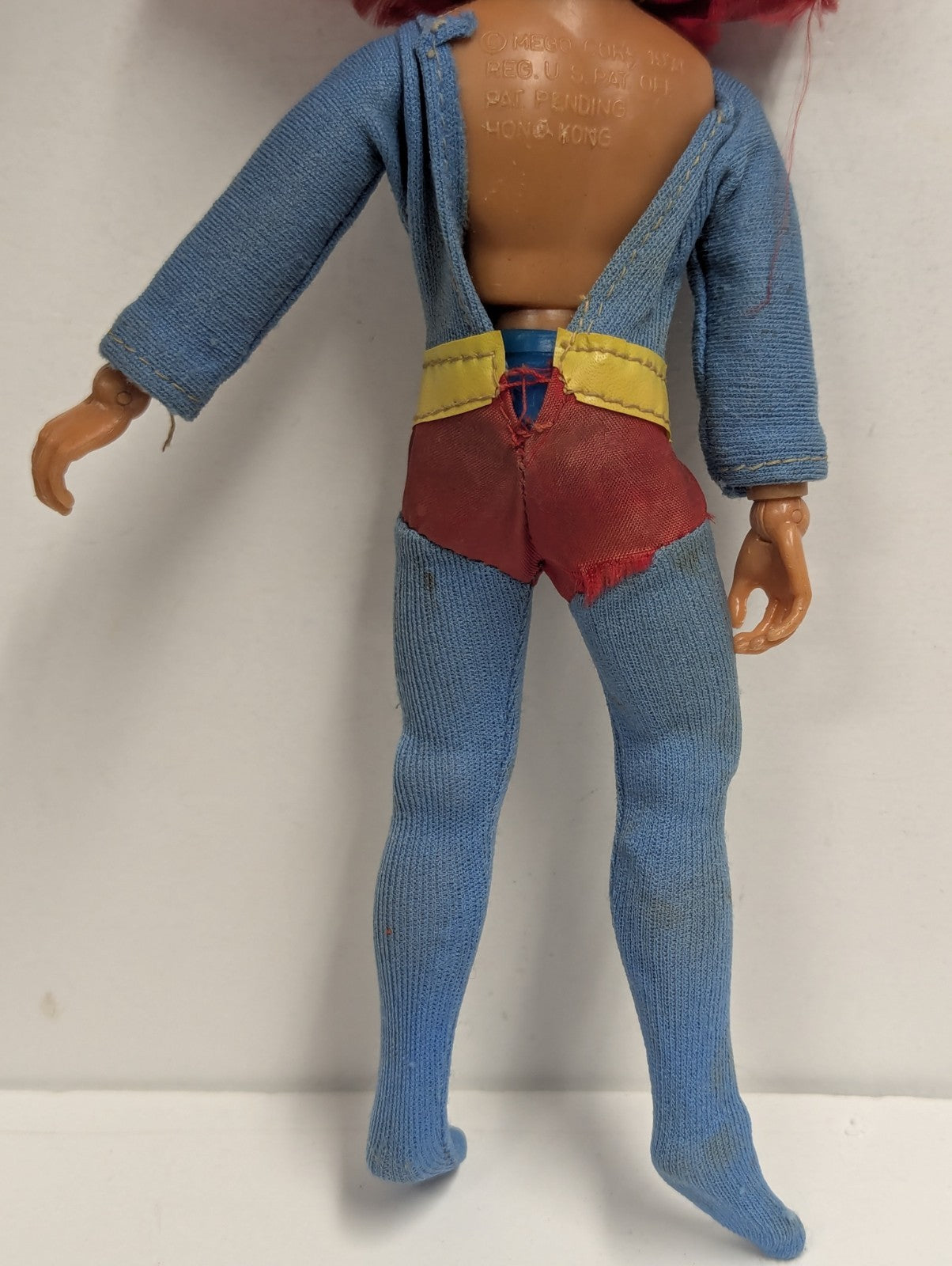 Vintage 1972 Mego Robin Original 8" Action Figure with Superman Outfit