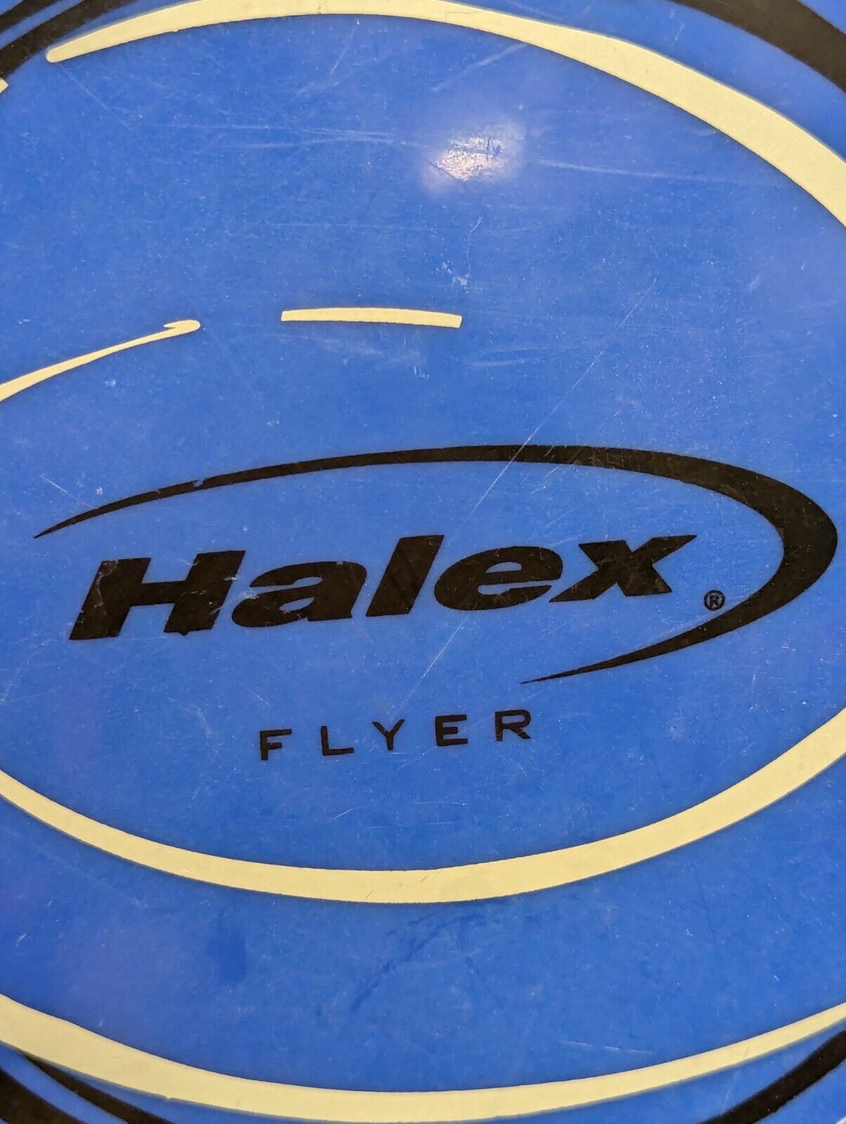 Halex Pattern Halex Flyer FRISBEE Blue – Fandoms Treasure