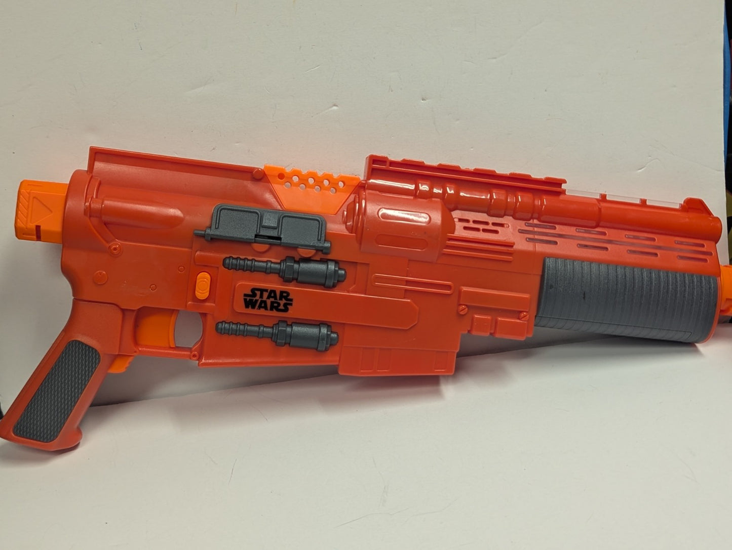STAR WARS Nerf Gun Rogue One SERGEANT JYN ERSO Motorized BLASTER Missing Clip 