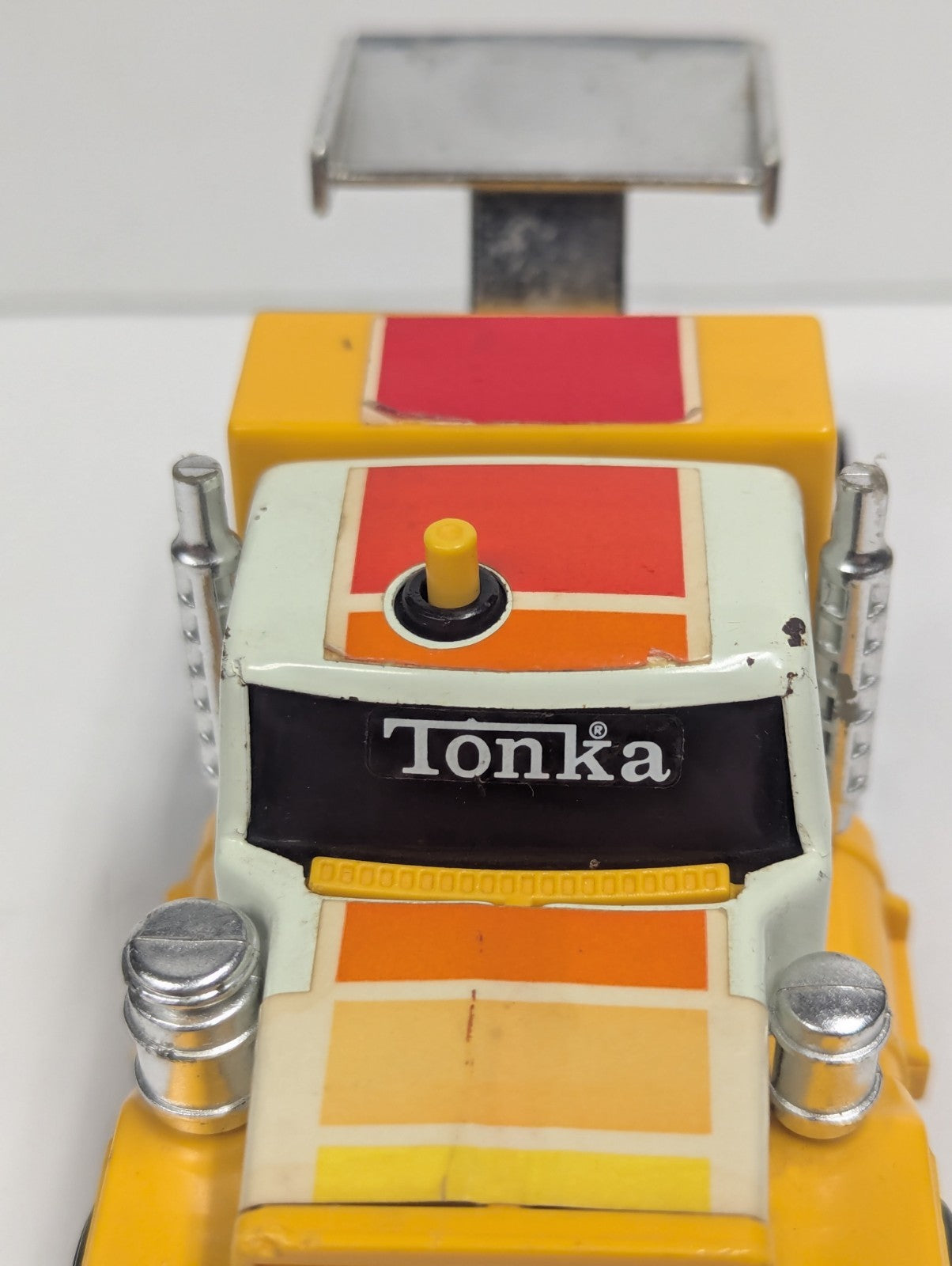 Vintage Steel TONKA Clutch Poppers GMC General Drag Truck Semi Japan