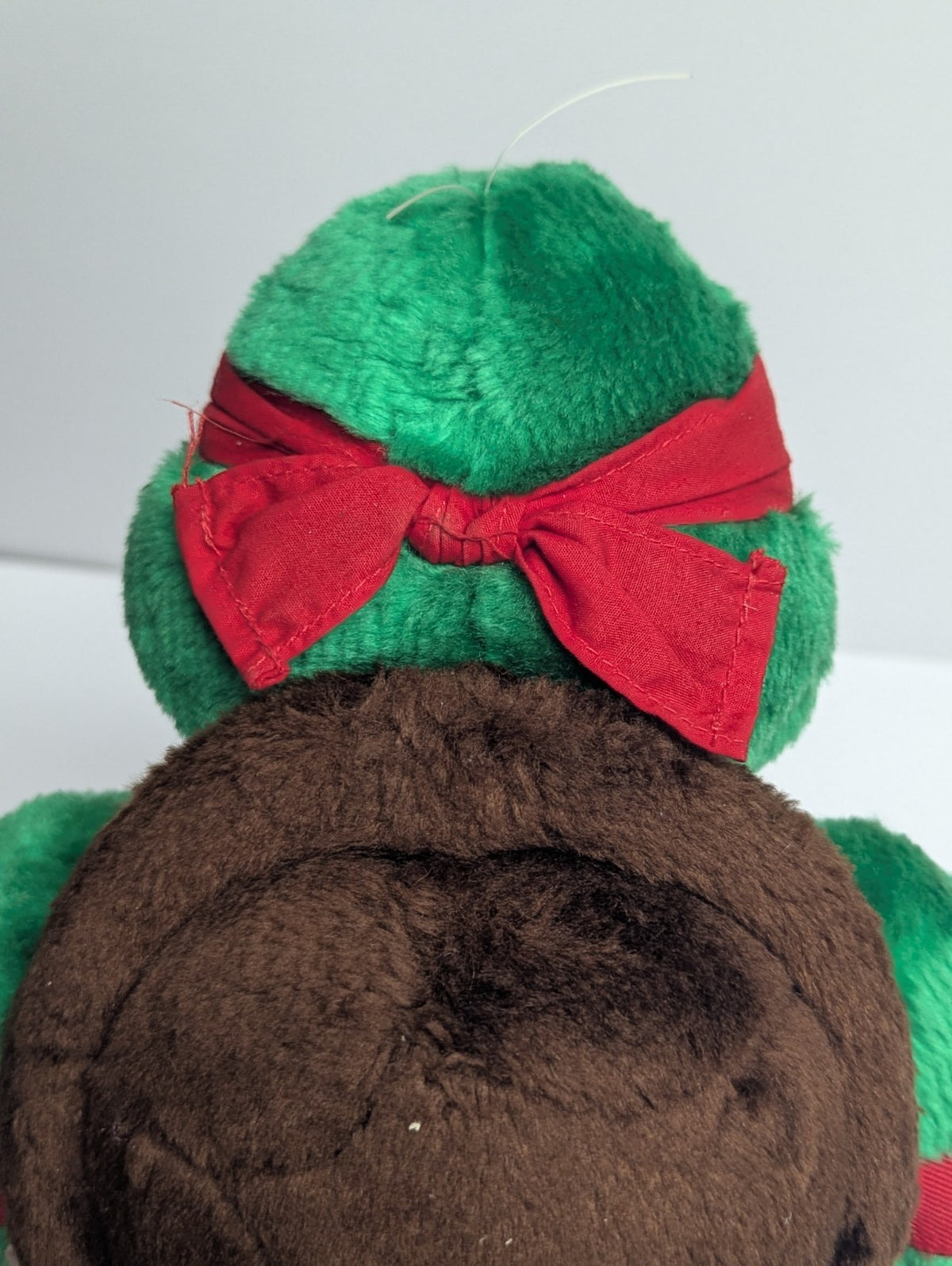 Vintage Teenage Mutant Ninja Turtles Santa Raphael Plush NO COAT Playmates