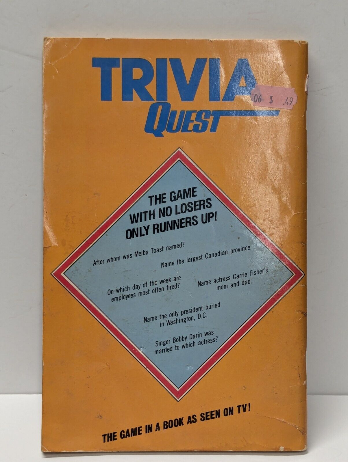 Trivia Quest No.5 Copyright 1984