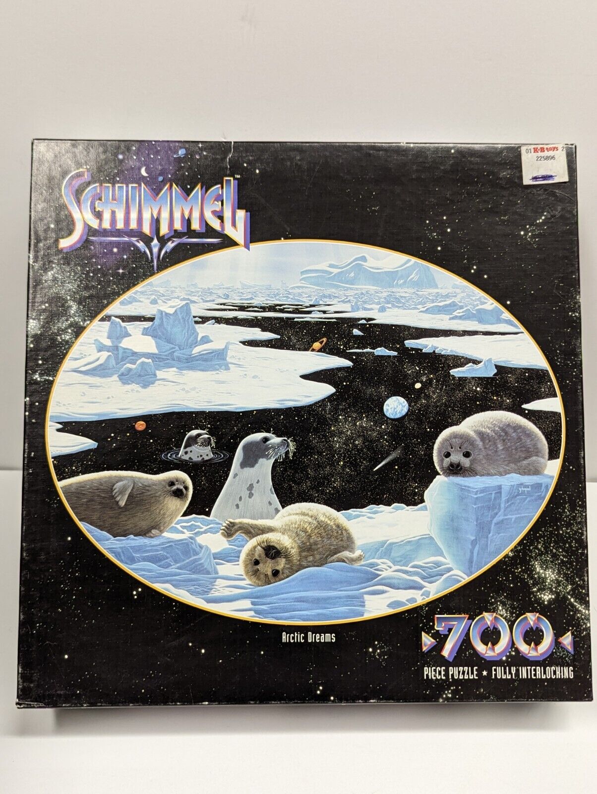 Schim Schimmel Arctic Dreams Sea Lion Seals Vintage 700 Piece Puzzle Sealed 