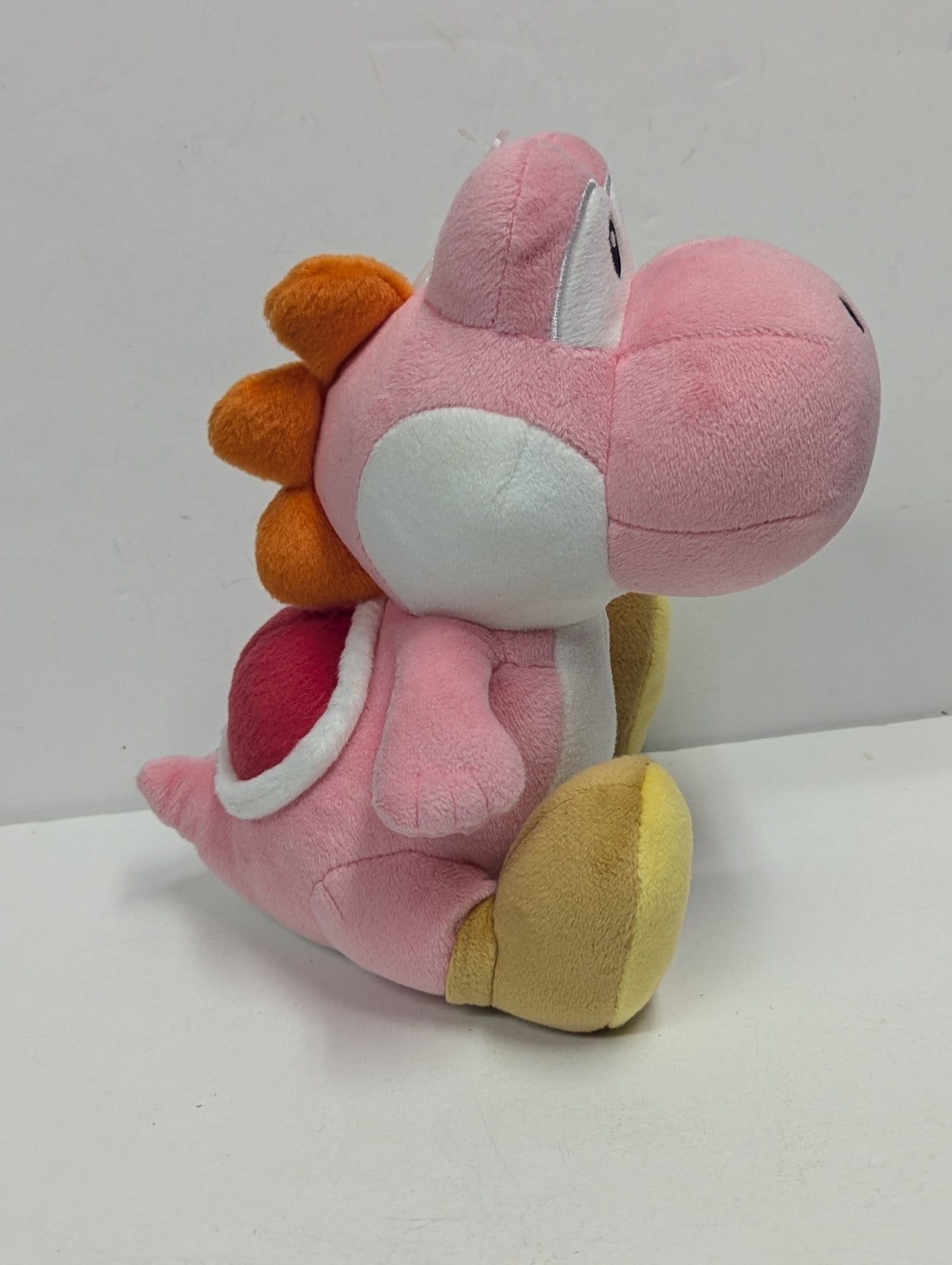 2019 Super Mario Bros Pink Yoshi Plush Genuine All Star 8"