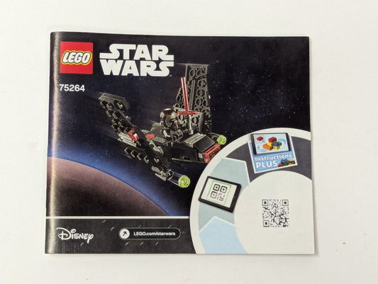 LEGO Star Wars: Kylo Ren's Shuttle Microfighter (75264) Manual Only