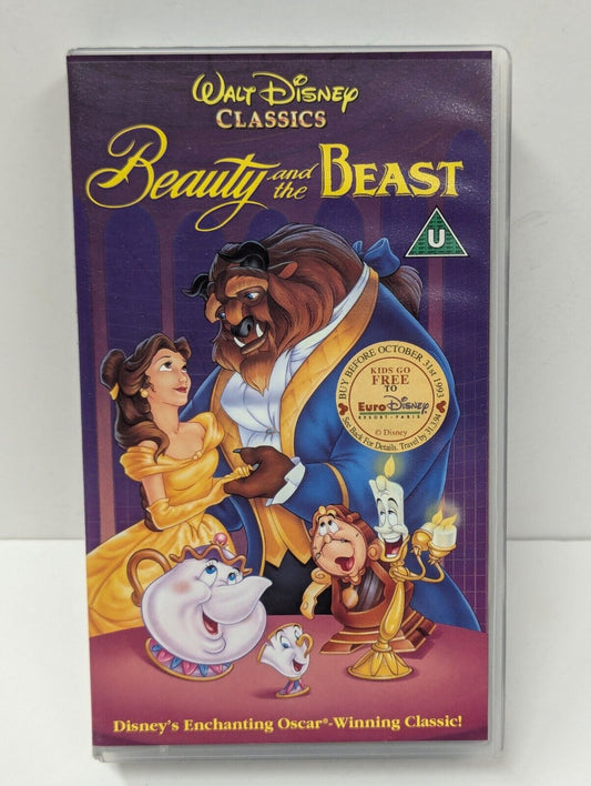 Walt Disney Classic - (UK VHS) Beauty And The Beast