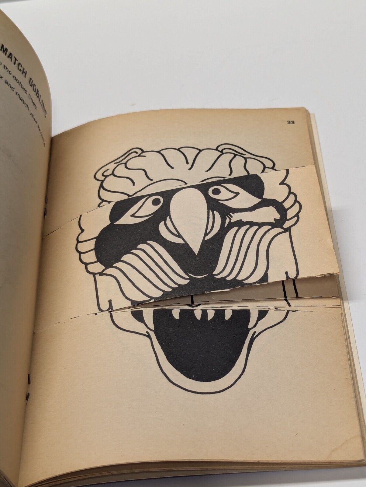 Goblins and Ghosts. Puzles and Cut-Out Fun by Barbara Seuling 1980