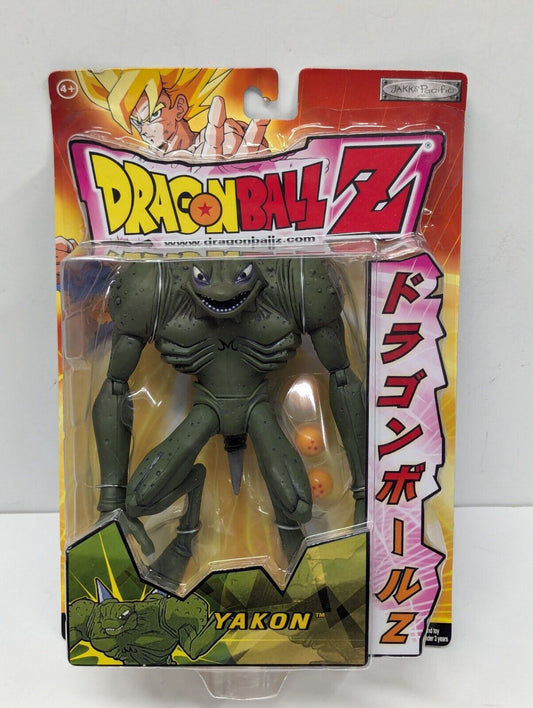 New Sealed Jakks Pacific Dragon Ball Z Figure Yakon 2003 Vintage