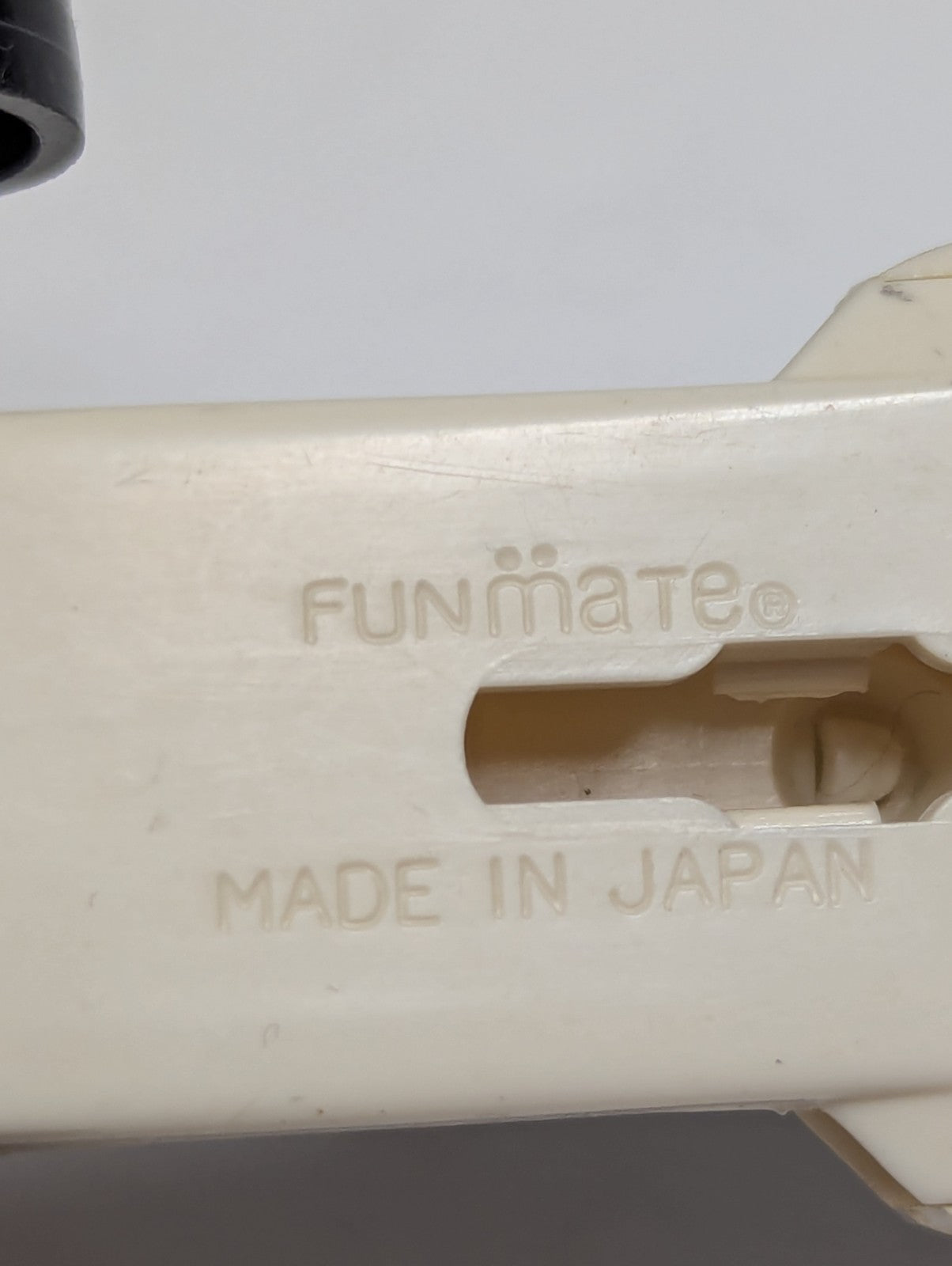 Vintage Plastic FUNMATE Open Wheel Indy Race Car - White - Made in Japan