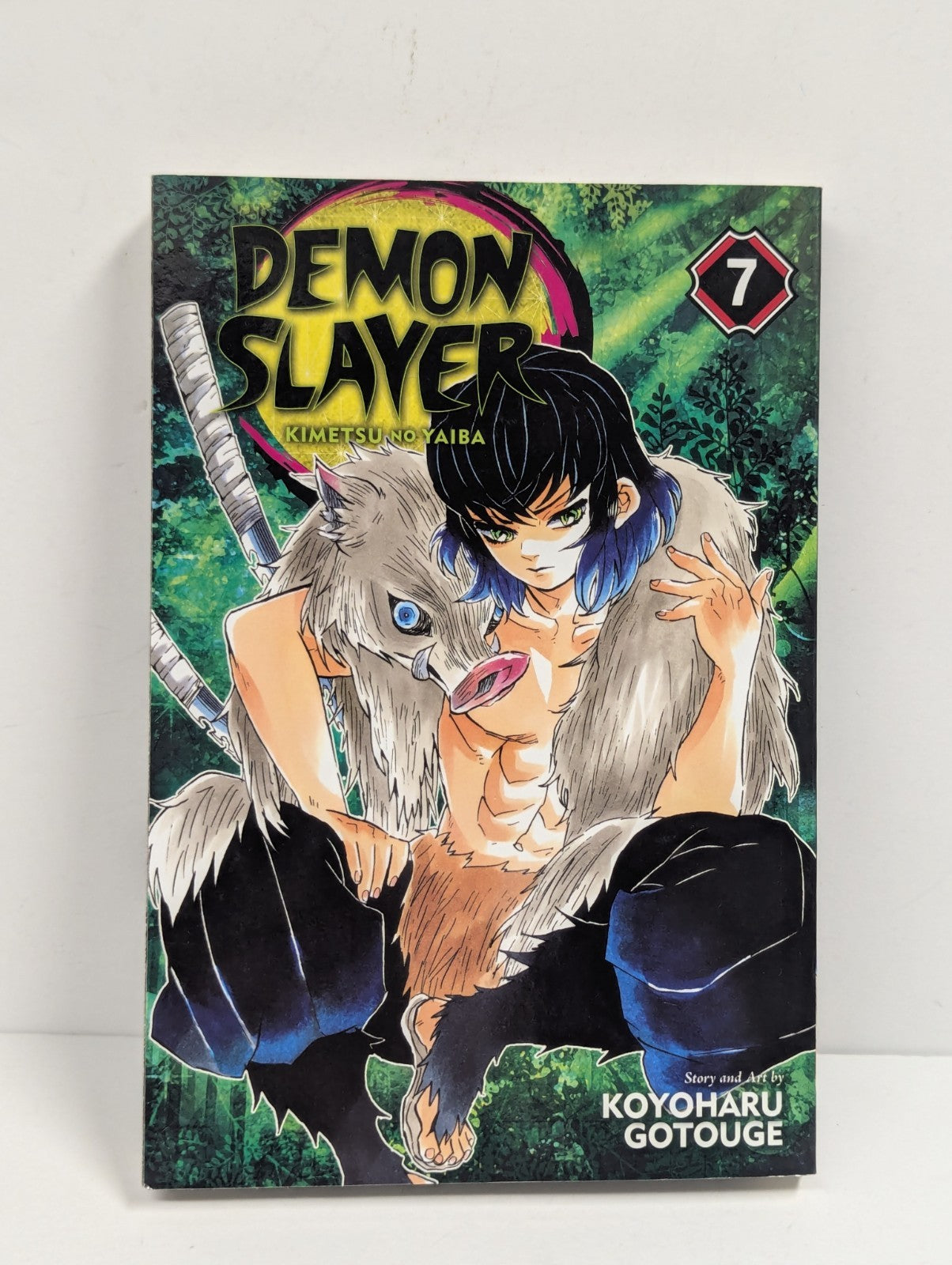 Demon Slayer Volume 7 Kimetsu No Yaiba Manga English Trade Paperback