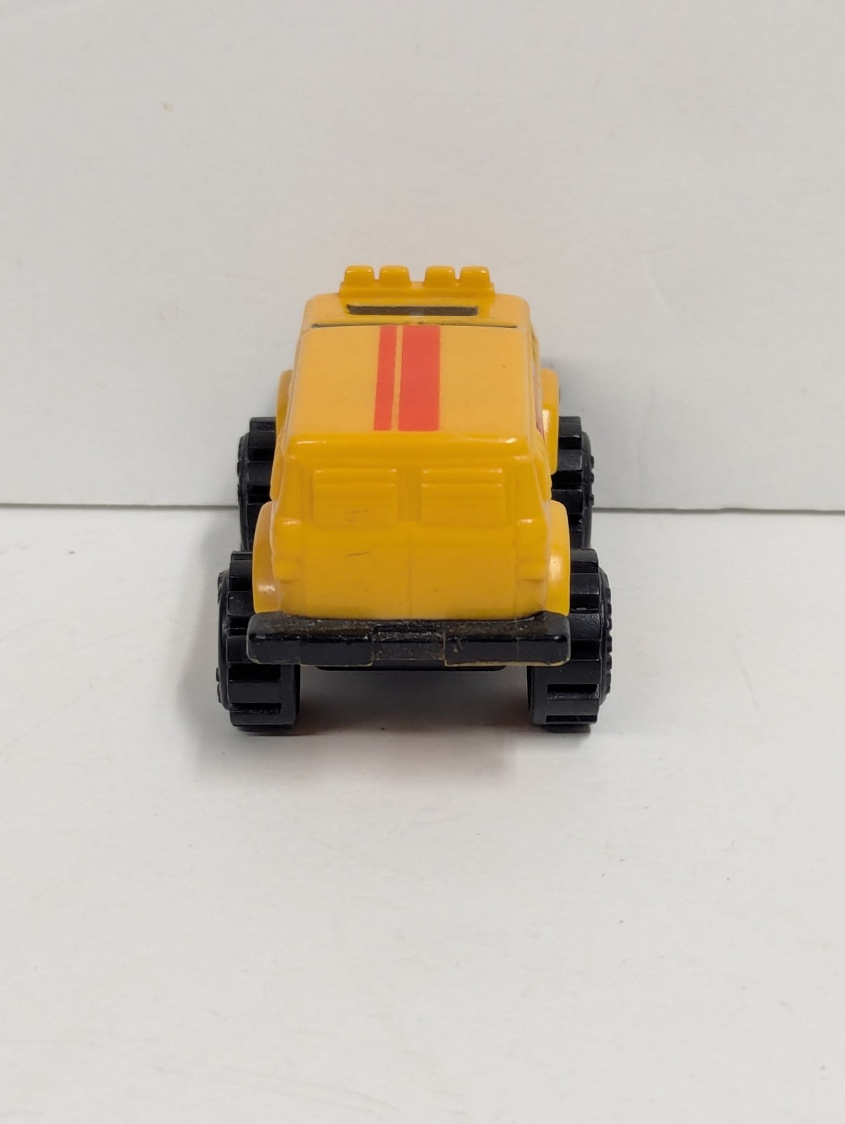  VINTAGE SCHAPER MINI STOMPER YELLOW 4X4 CHEVY VAN - MADE IN MACAU