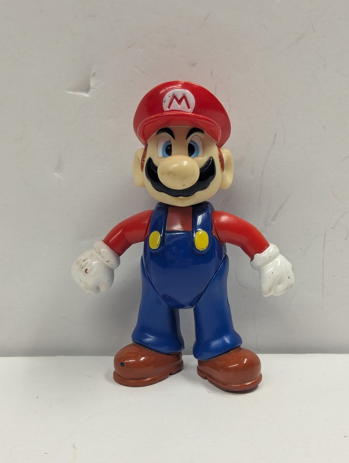 2002 Super Mario Bros Mario Action Figure Nintendo Vintage 3.75"