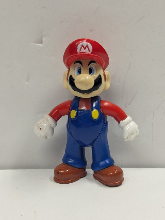 2002 Super Mario Bros Mario Action Figure Nintendo Vintage 3.75"