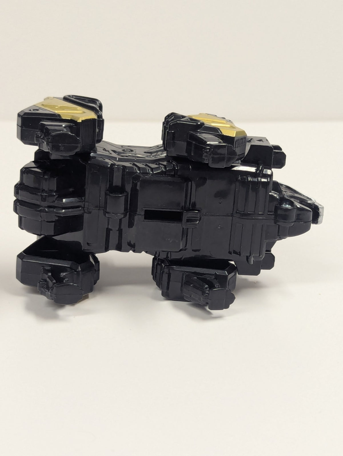 Power Rangers Dino Super Charge ANKYLO Black Zord Builcer Ankylosaurus