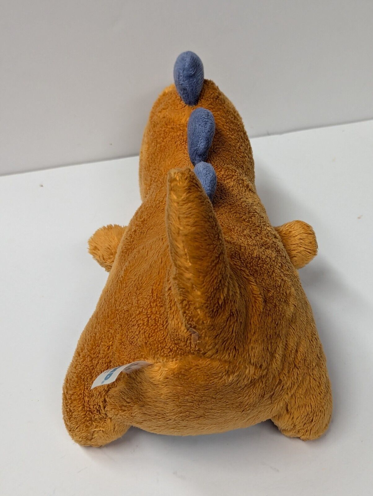 Baby Gund Crom Orange Dinosaur Rattle T-Rex Plush 9"