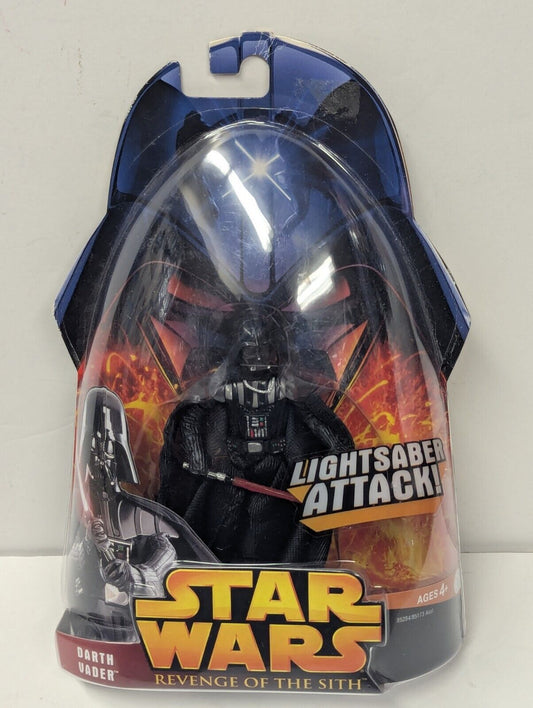 Hasbro Star Wars  Revenge Of The Sith  Darth Vader Lightsaber Attack Action