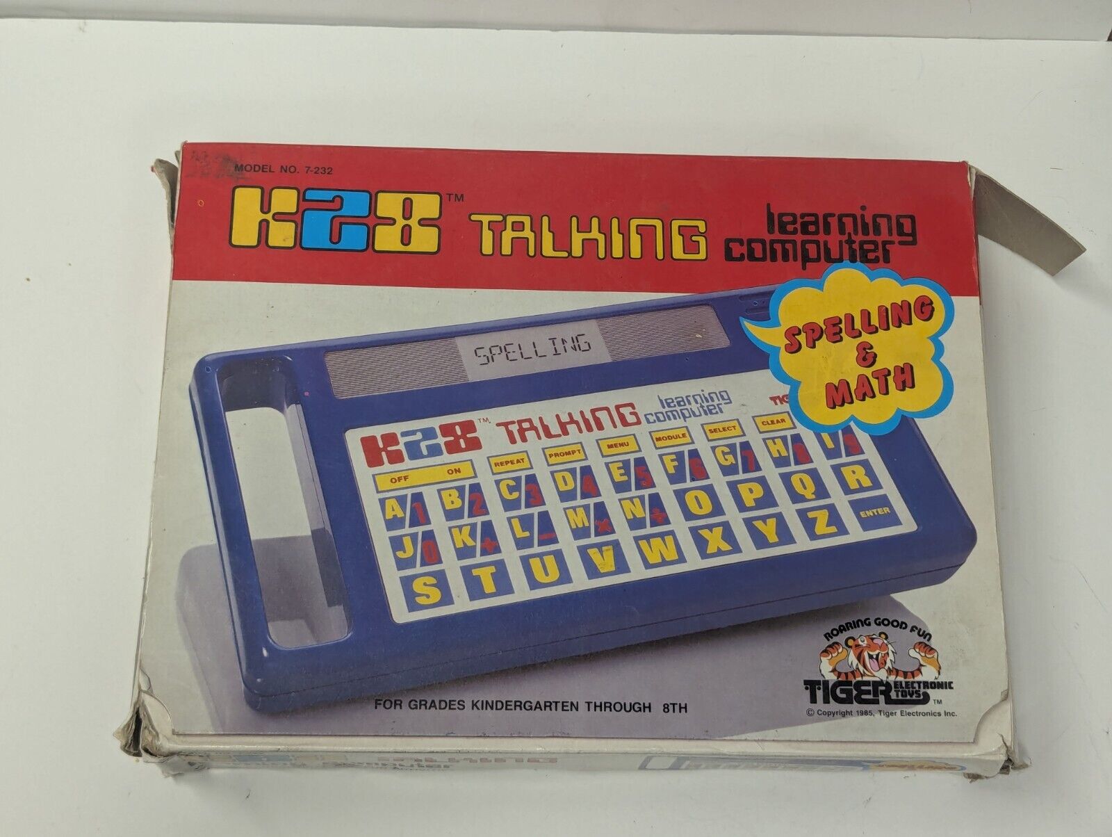 K28 Talking Learning Computer (Tiger Electronics 1985) RARE