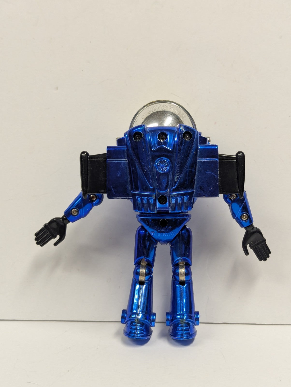 Rare Toy Story Stealth Buzz Lightyear 5” Blue Chrome by Thinkway Toys