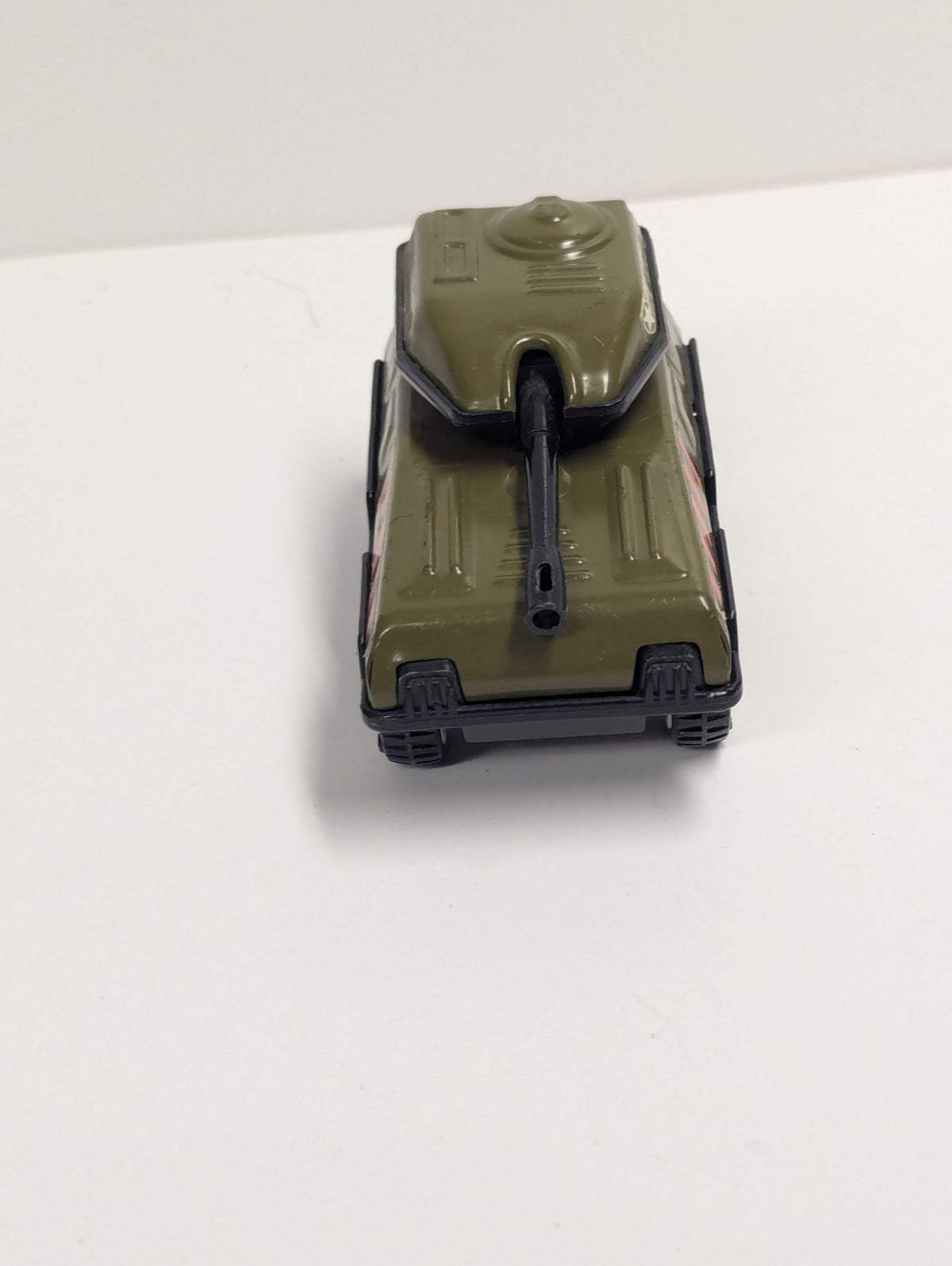 Buddy L Green Army Tank HQ 4929 Pressed Steel Japan Vintage Collectible Toy Tank