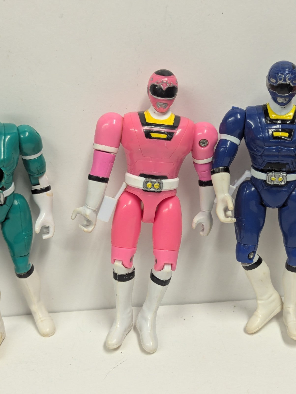 Bandai 1997 Power Rangers Turbo Shifter Action Set Of 6 Figures 