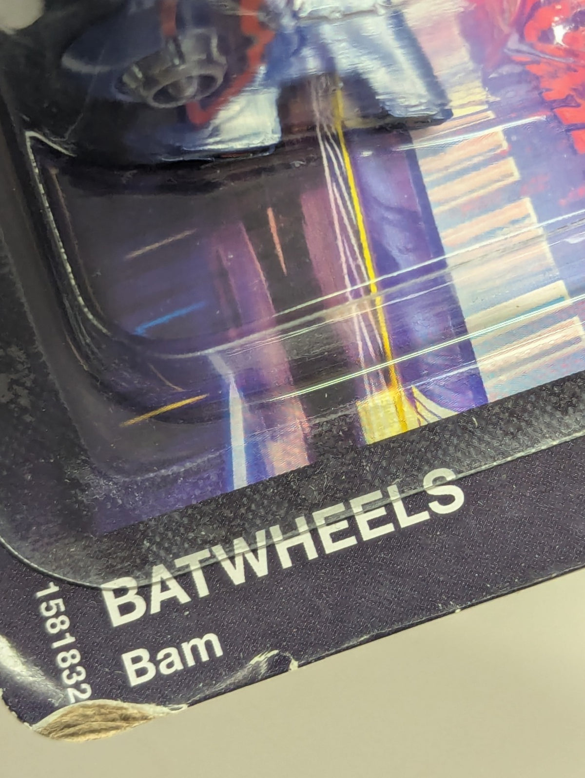 Carrera Pull Speed Batwheels DC Bam Batmobile 1/64 Blue Pull-Back Motor
