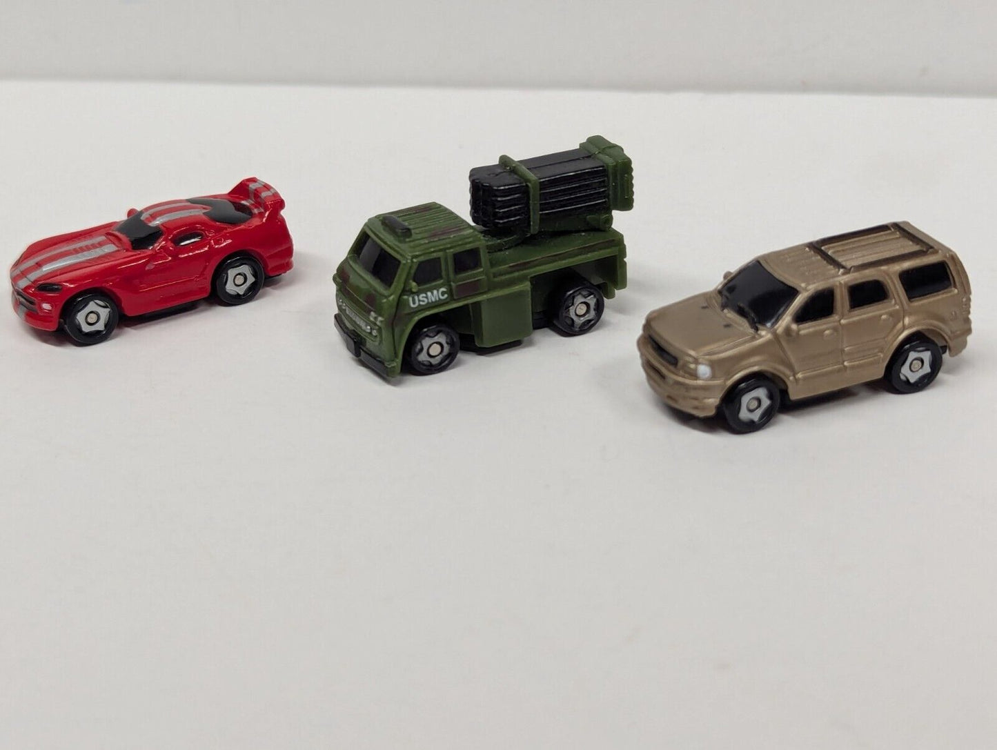 Playmates Speedeez Roller Ball Micro Mini Car/SUV Lot With 3 Gold (17 Total)