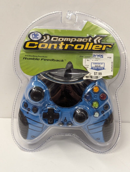 RR19 Original Xbox Hip Gear Controller-Blue- BRAND NEW SEALED-WIRED