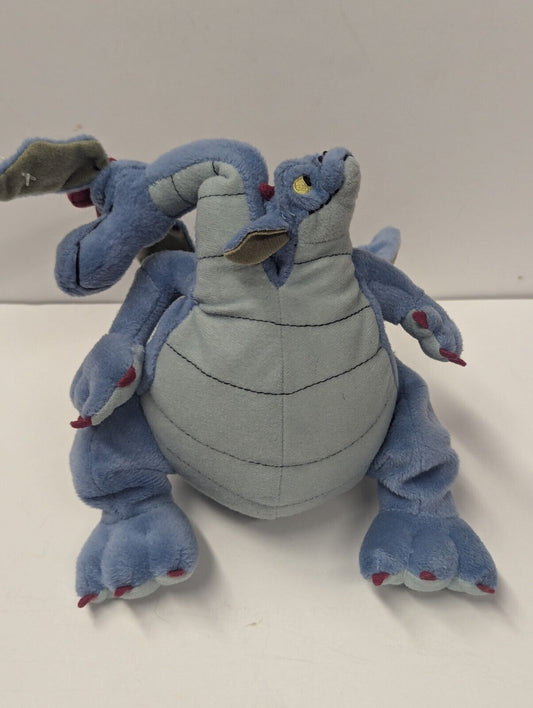 Warner Bros 1998 Quest For Camelot 2 Headed Dragon Devon & Cornwall Plush Bean
