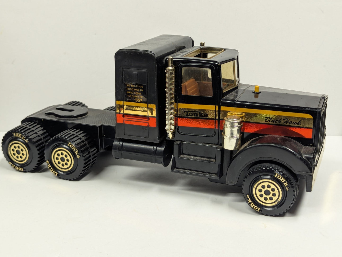 Vintage Tonka Black Hawk Semi Truck By Japan