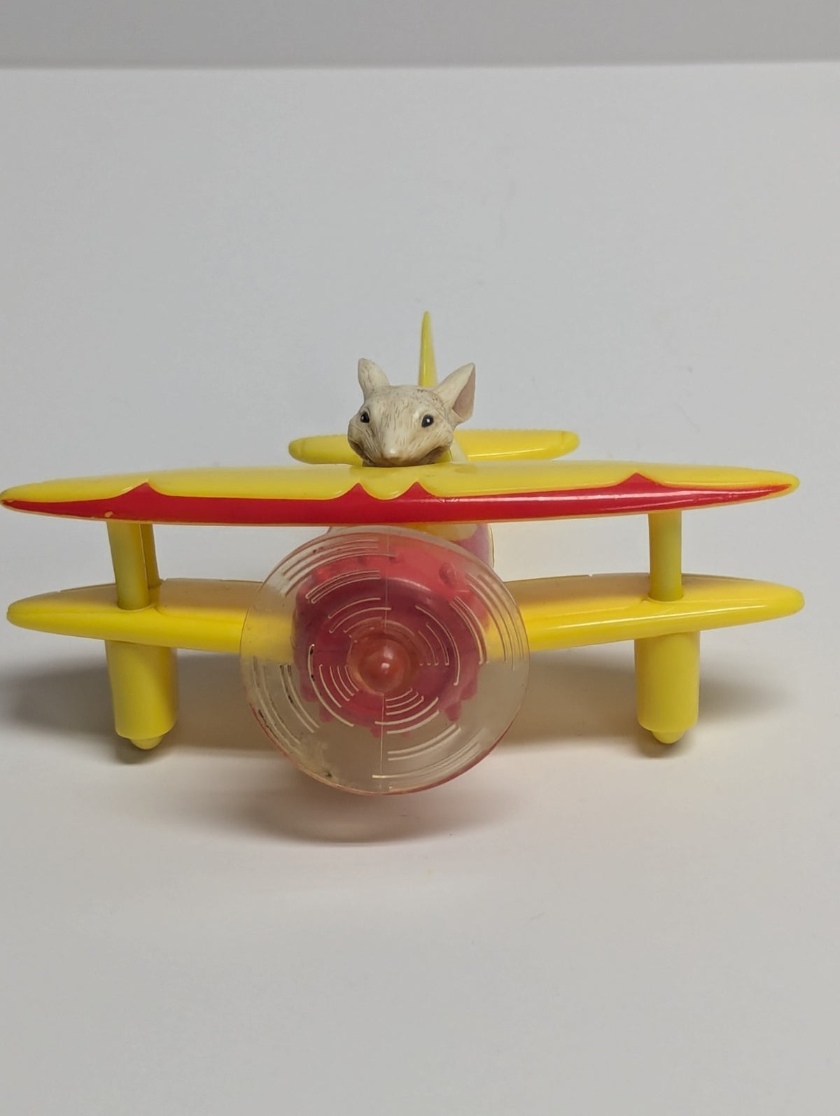 2002 Stuart Little 2 Airplane 4.5" Wendy's Movie Action Figure #1 Plane
