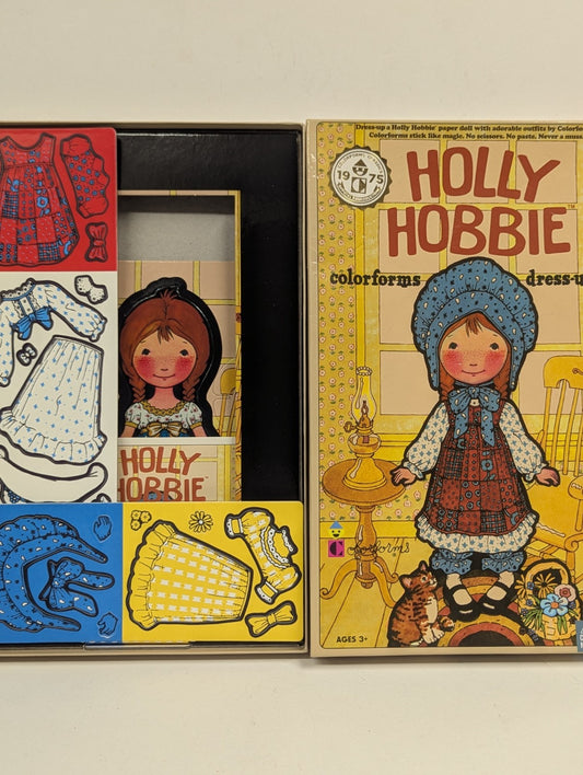 2017 Holly Hobbie Dress Up Colorforms Playset Reprodution American Greetings 