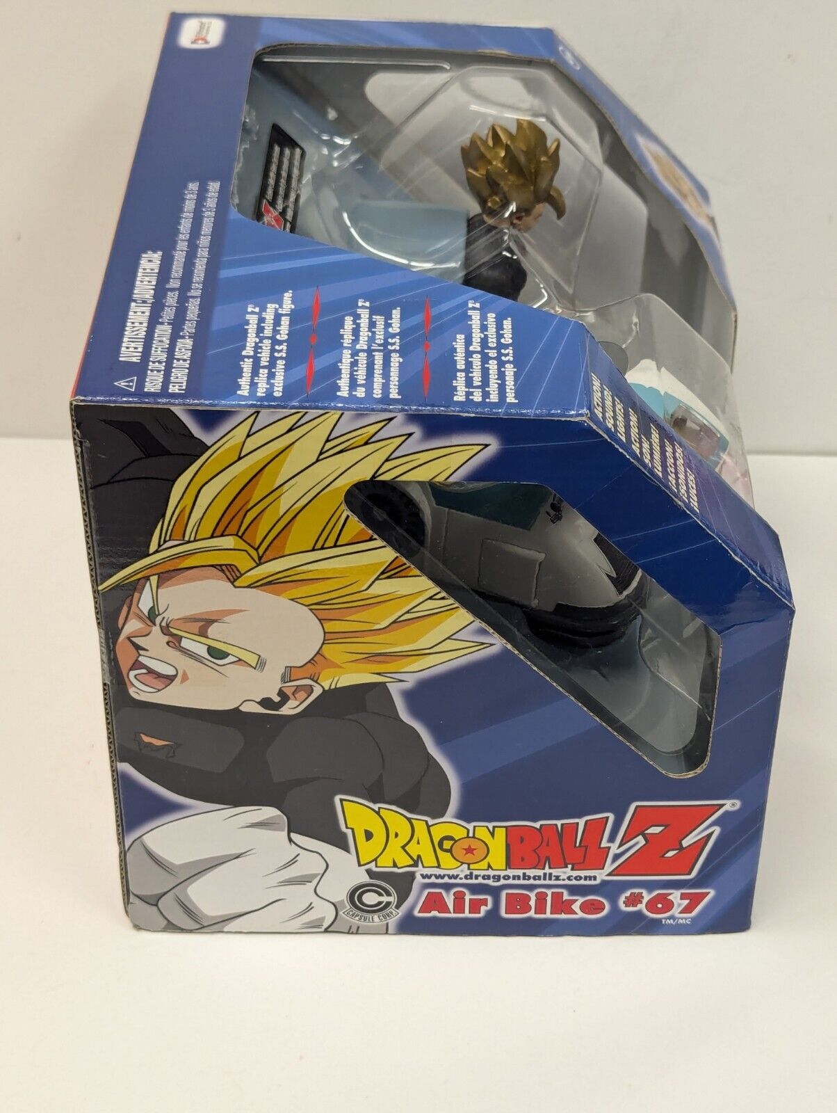 Dragonball Z Air bike #67 with Excusive S.S. Gohan 2002 Irwin Action Figure New