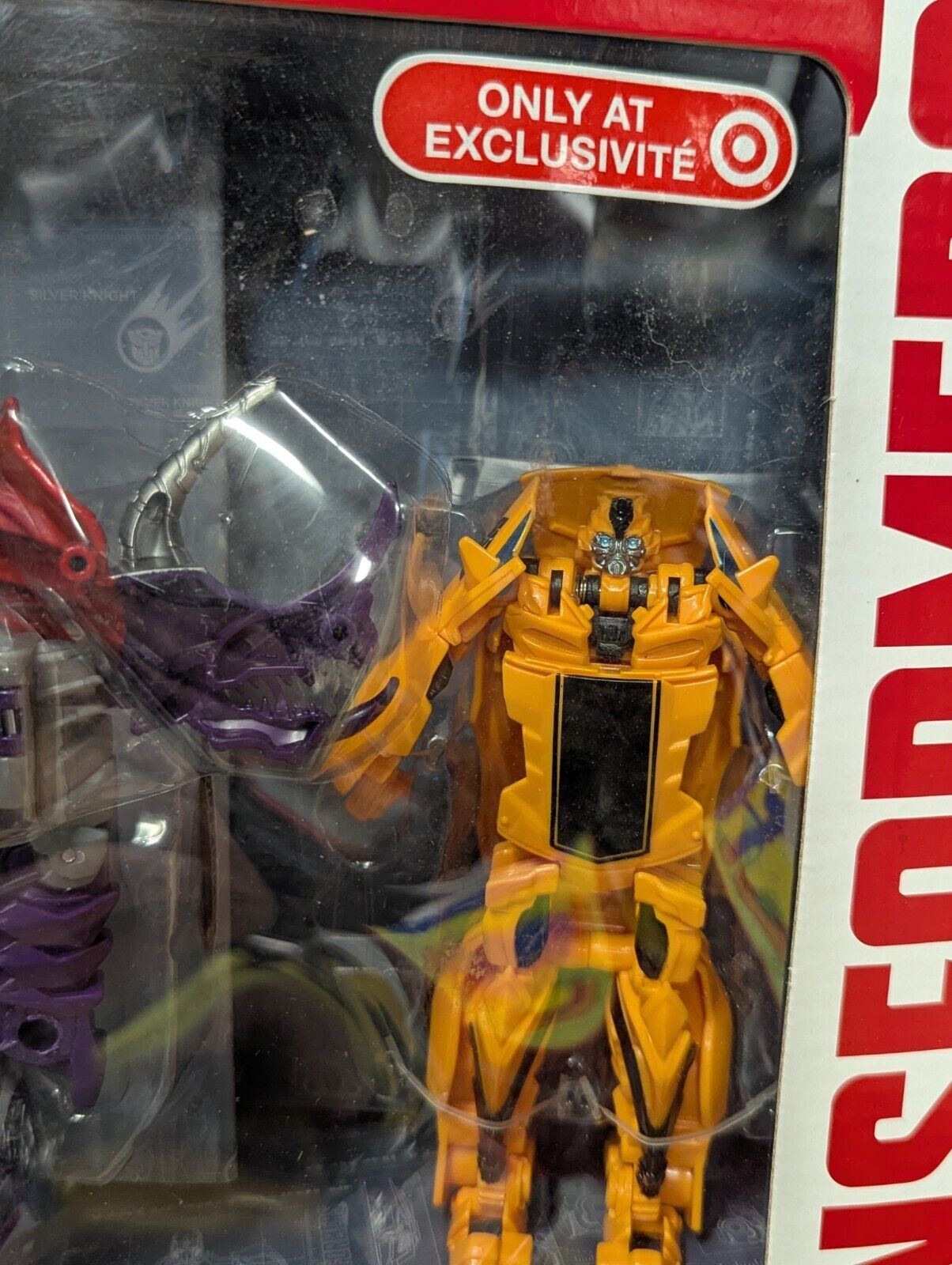 2014 Transformers Age Of Extinction 1-STEP Collection Silver Knight Optimus NEW