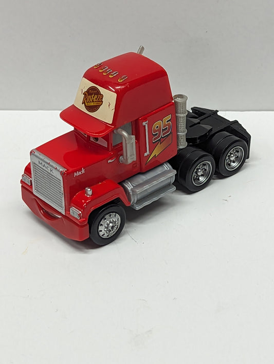 CARS MACK RUSTEZE RACING DISNEY PIXAR 1:55 Mattel Cab Only Diecast 1D
