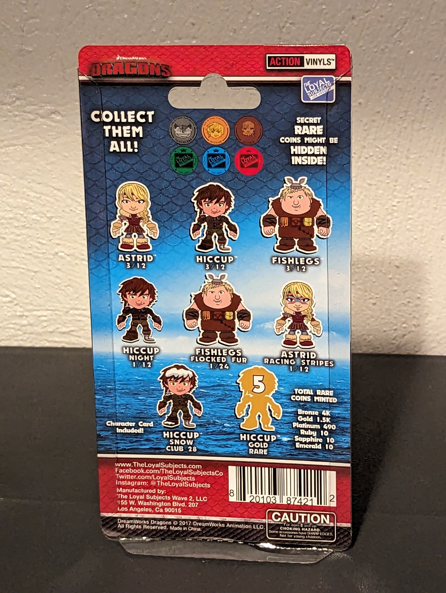 Loyal Subjects How To Train Your Dragon Astrid Real Action Vinyls