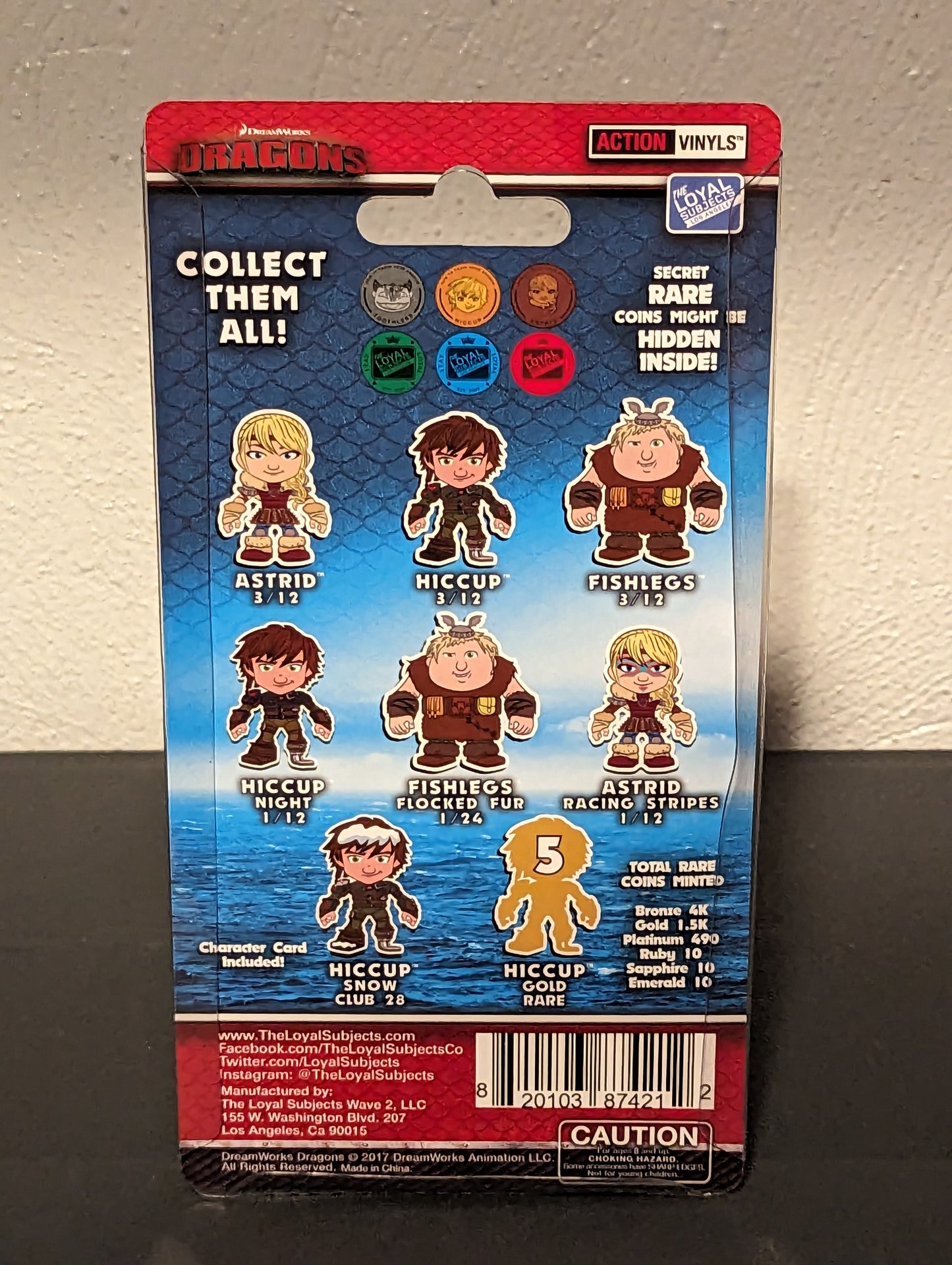 Loyal Subjects How To Train Your Dragon Hiccup Real Action Vinyls
