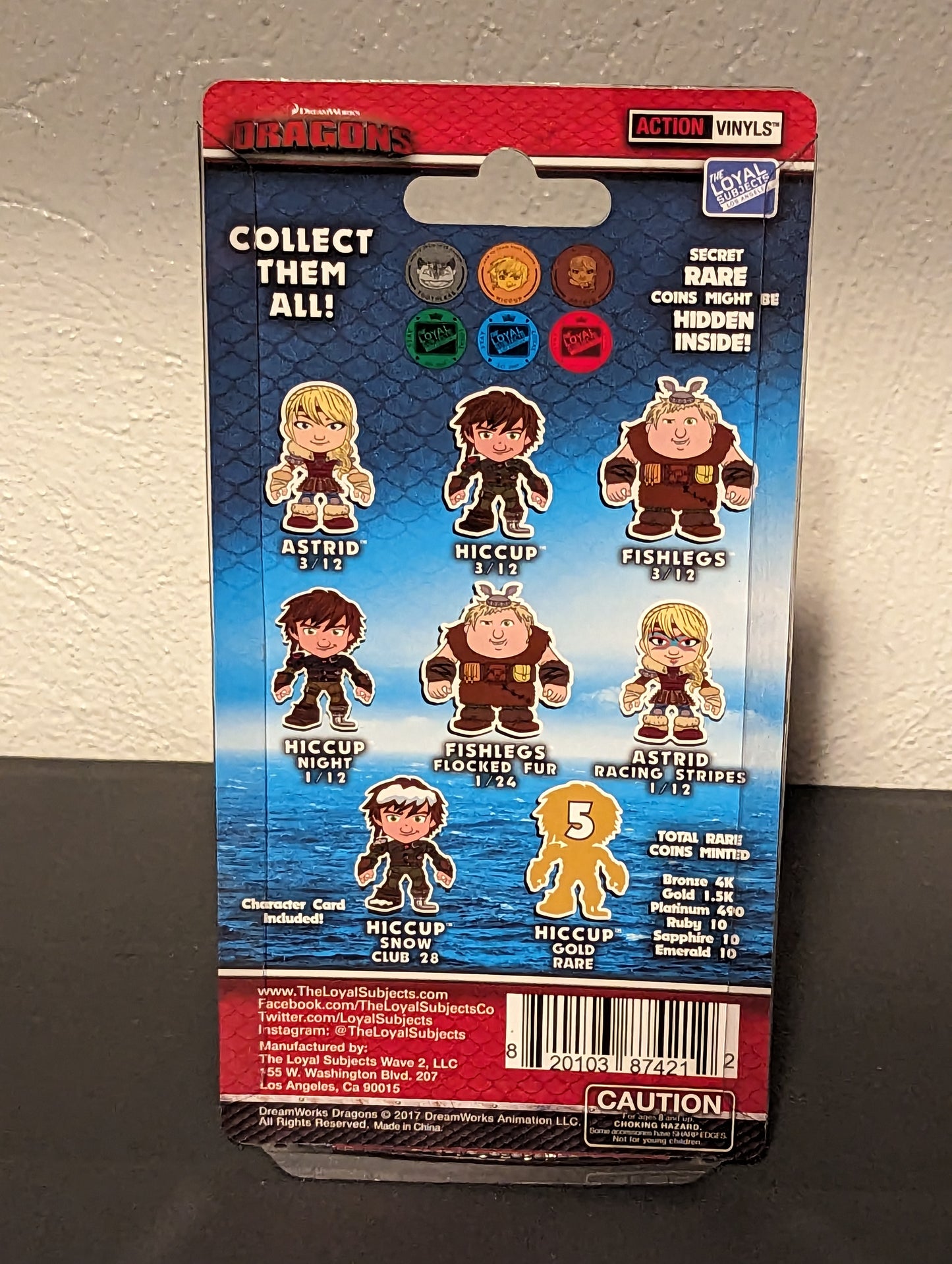 Loyal Subjects How To Train Your Dragon Astrid Real Action Vinyls