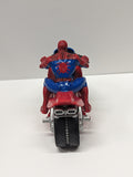 2007 Spider-man Zoom and Go Web Rider Motorized Bike Loose 1C