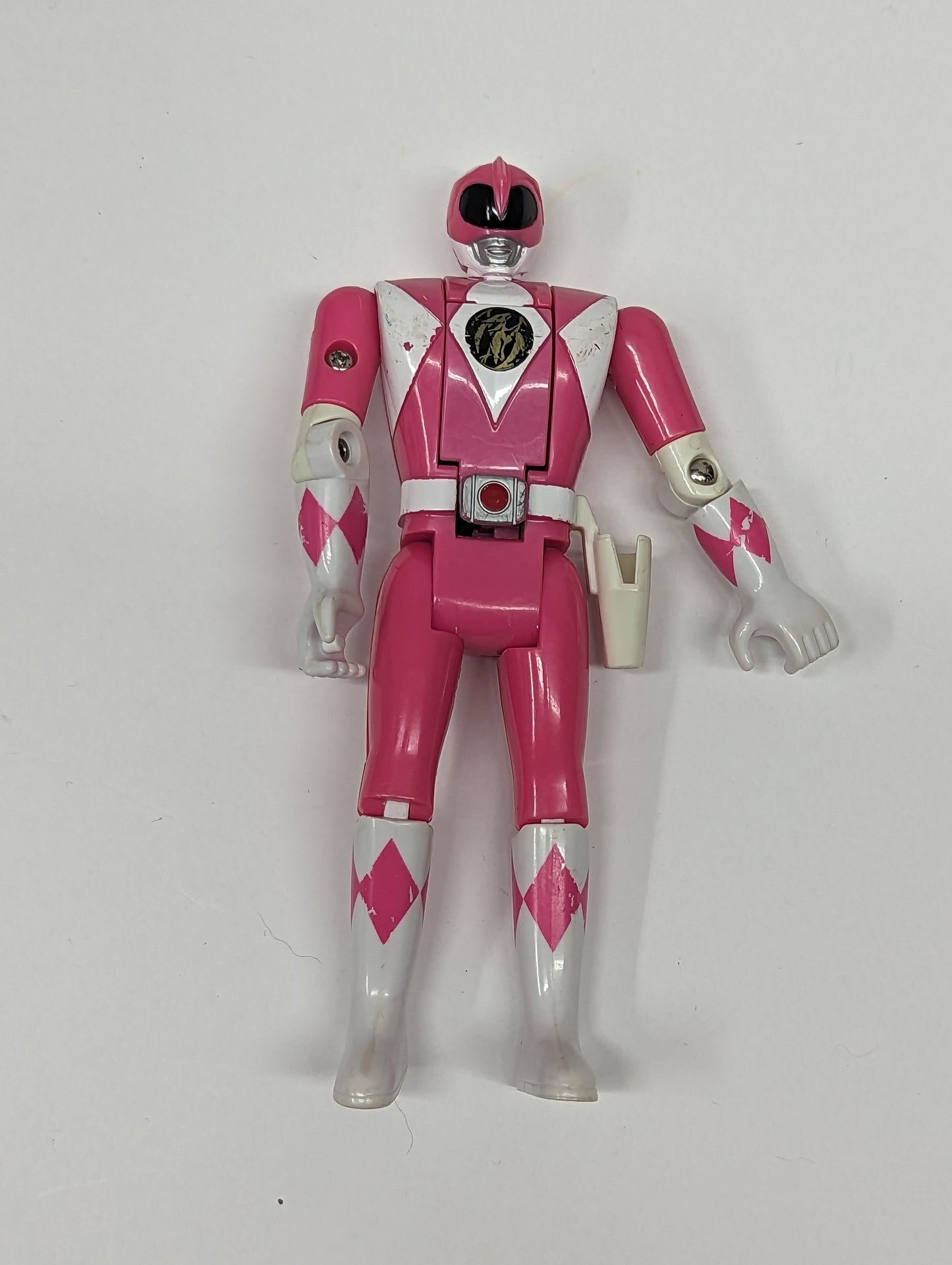 Lot of 7 Power Rangers Auto Morphin Flipheads White & Green Included LOOSE 1C