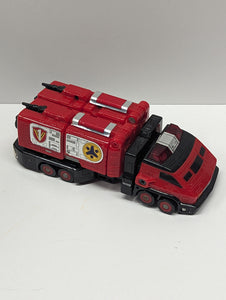1999 Bandai Power Rangers Lightspeed Rescue Deluxe Pyro BROKEN USED 1C