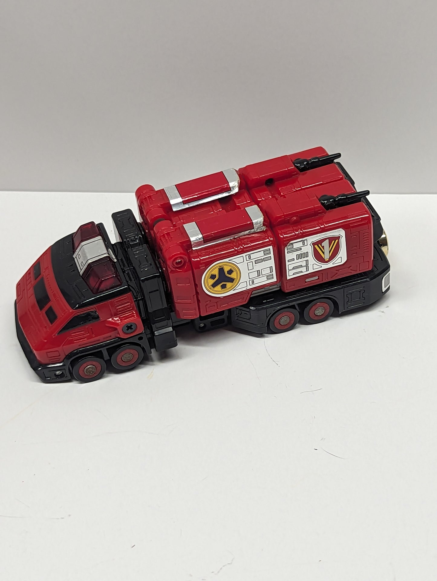1999 Bandai Power Rangers Lightspeed Rescue Deluxe Pyro BROKEN USED 1C