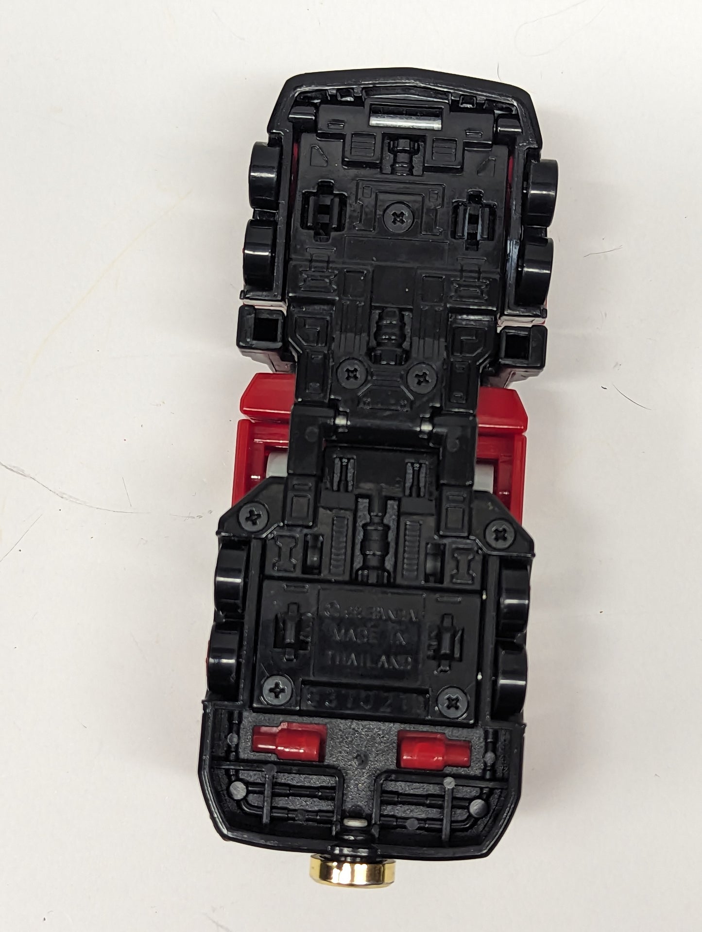 1999 Bandai Power Rangers Lightspeed Rescue Deluxe Pyro BROKEN USED 1C