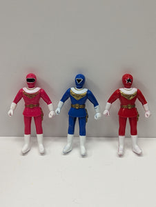Vintage Power Rangers Zeo Plastic Figures 1C Looose