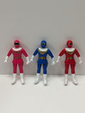 Vintage Power Rangers Zeo Plastic Figures 1C Looose