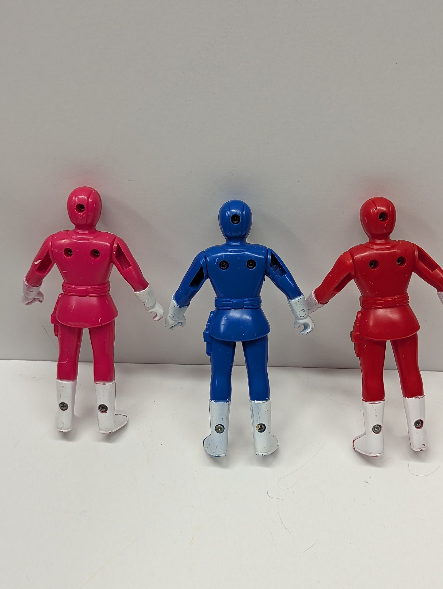 Vintage Power Rangers Zeo Plastic Figures 1C Looose