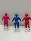 Vintage Power Rangers Zeo Plastic Figures 1C Looose