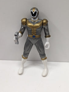 1999 Power Rangers Lightspeed Rescue Titanium Ranger Figure Loose 1C