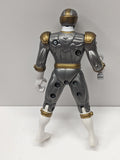 1999 Power Rangers Lightspeed Rescue Titanium Ranger Figure Loose 1C