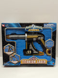 Power Rangers Lightspeed Rescue Titanium Laser in Box USED 1C